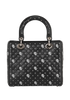 Floral Embroidered Medium Lady Dior, back view